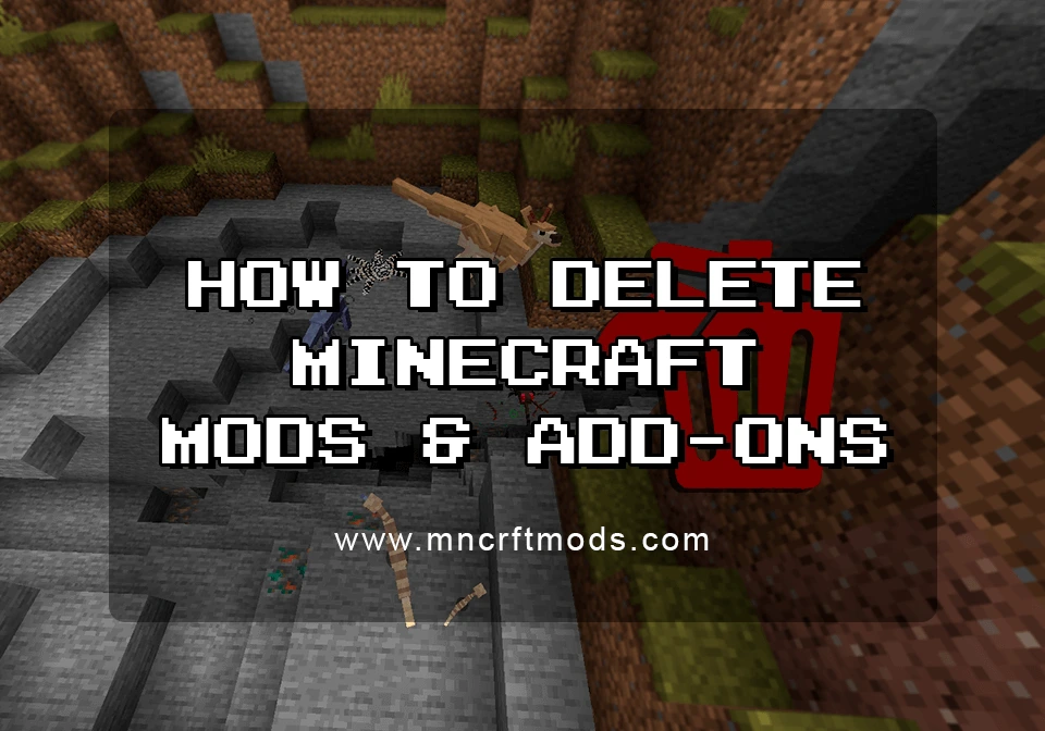 How to Delete Minecraft PE Mods and Add-Ons
