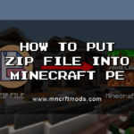 How to put a Zip File into Minecraft PE Android
