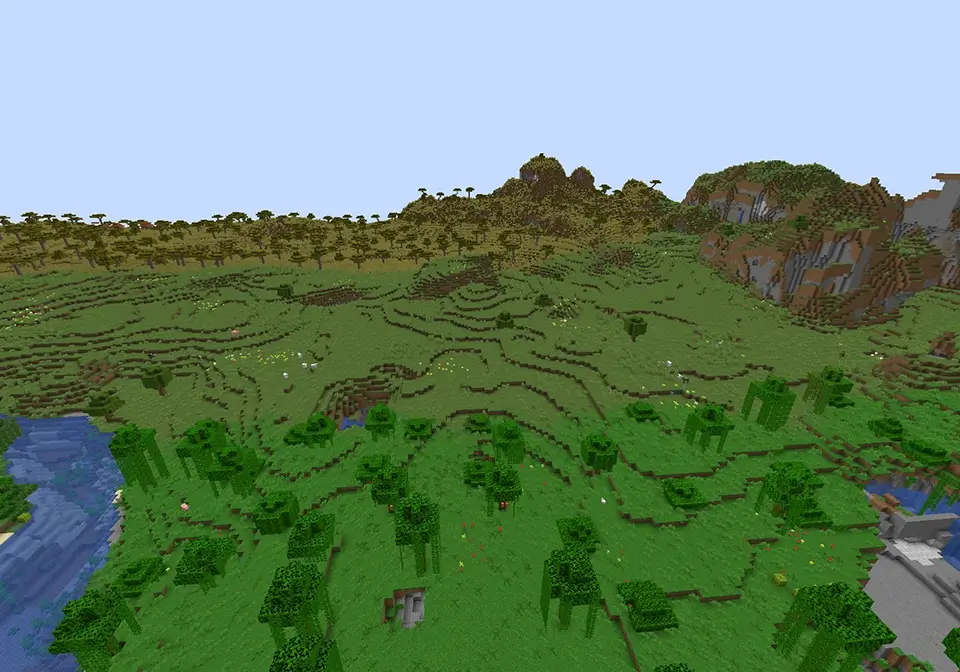 Size of Minecraft Map