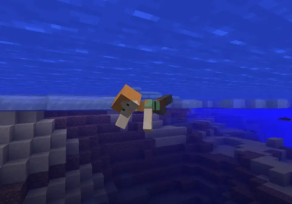 How to Swim in Minecraft