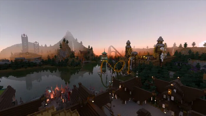 Bidmor Park & Resort Map For Minecraft